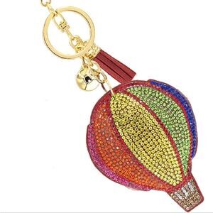 Hot Air Balloon Keychain